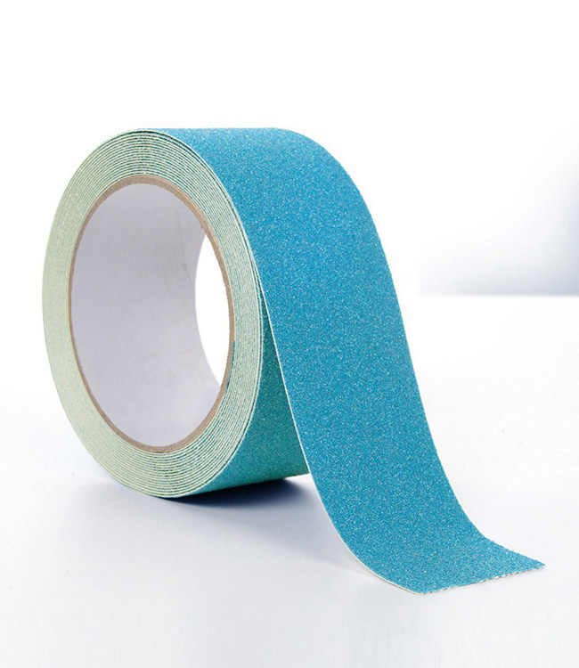 Outdoor Stair Colored Waterproof Strong PET Adhesive Anti Slip Tape